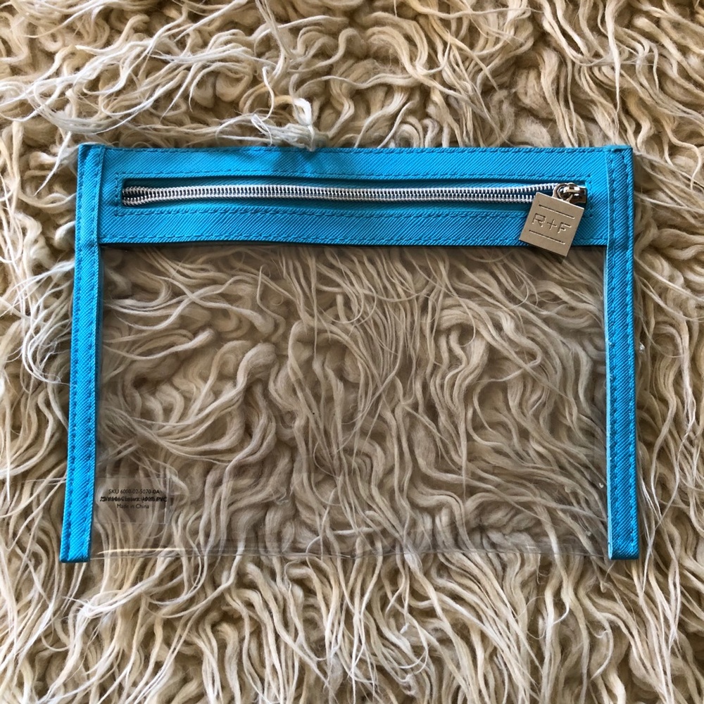 Rodan + Field's Clear Makeup Bag